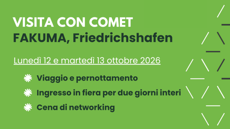 Visita Fakuma con COMET 12 - 13 ottobre