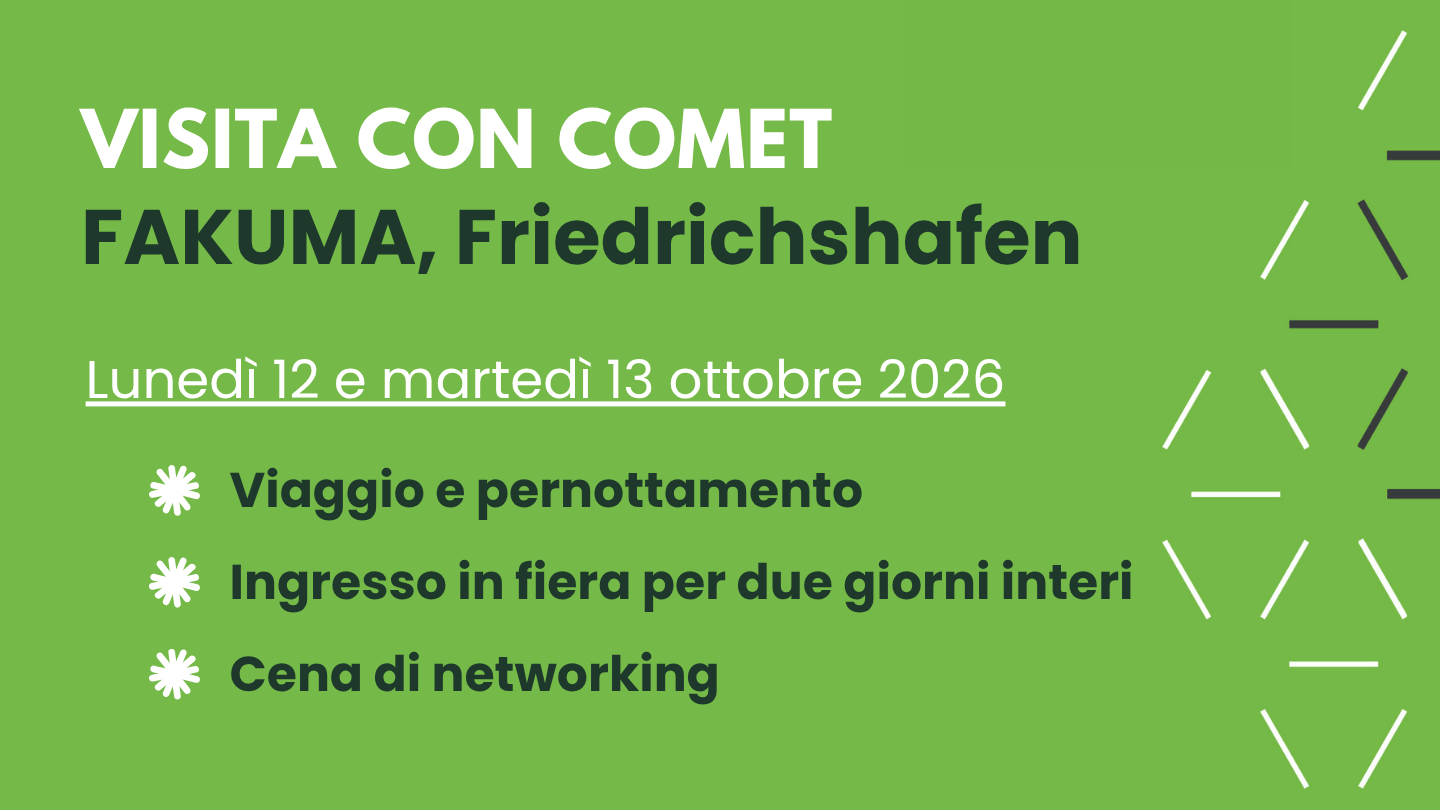 Visita Fakuma con COMET 12 - 13 ottobre